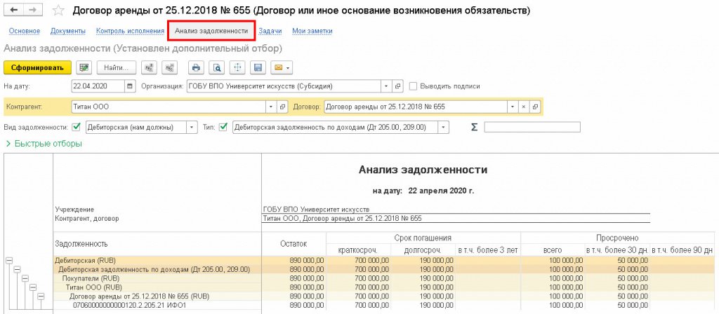 Увеличение дебиторской задолженности в отчетном периоде связано с тем что