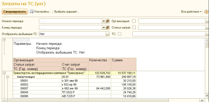 Штрафов нет и 1с уат