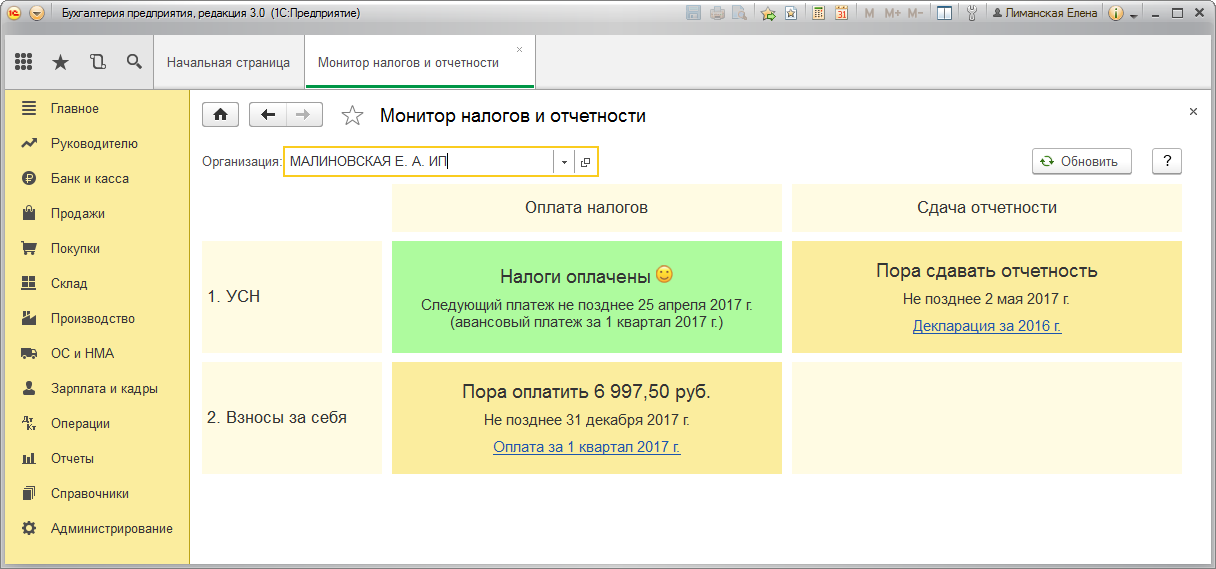 Оплатить квартал. Отчет для руководителя в 1с. 1с ИТС отчетность в банк. Монитор налогов и отчетности в 1с 8.3 где найти. Оплата по кварталам.